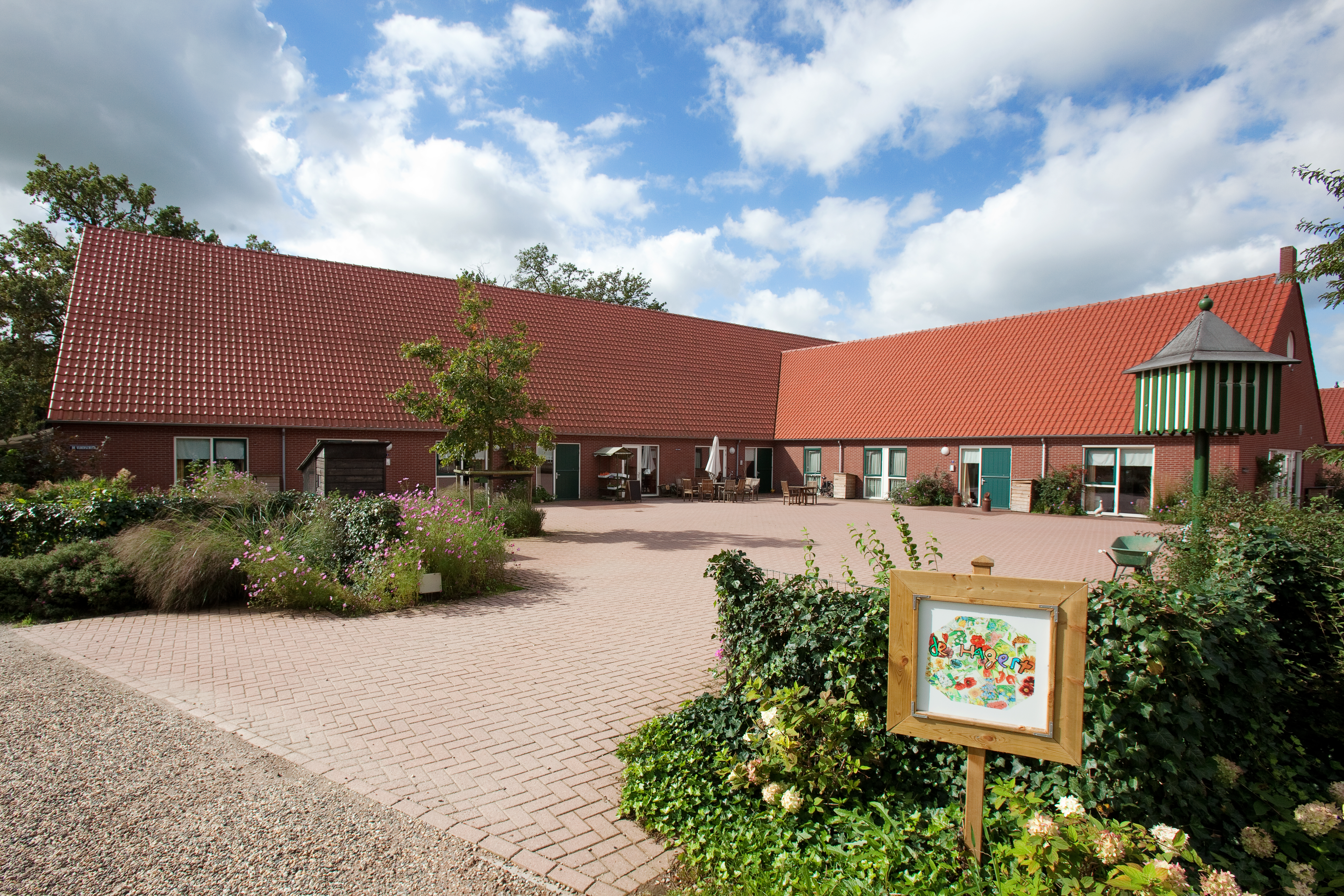 Woonlocatie De Hagert Leur buitenkant